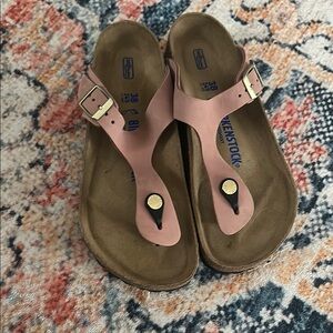 NWOT Birkenstock Blush Pink Sandals